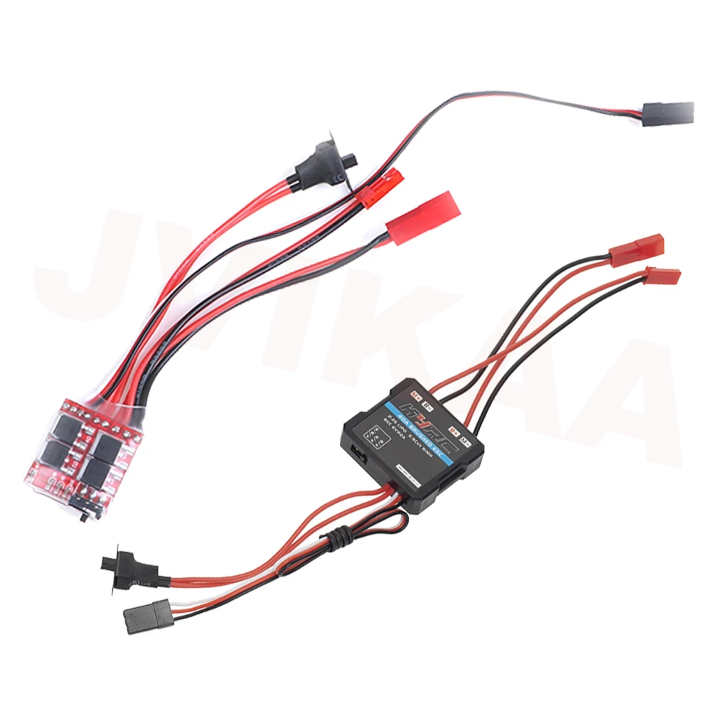 Щетчатый электронный регулятор скорости 30A 40A ESC 2 кГц щетчатый тормоз для WPL C24 C34 MN