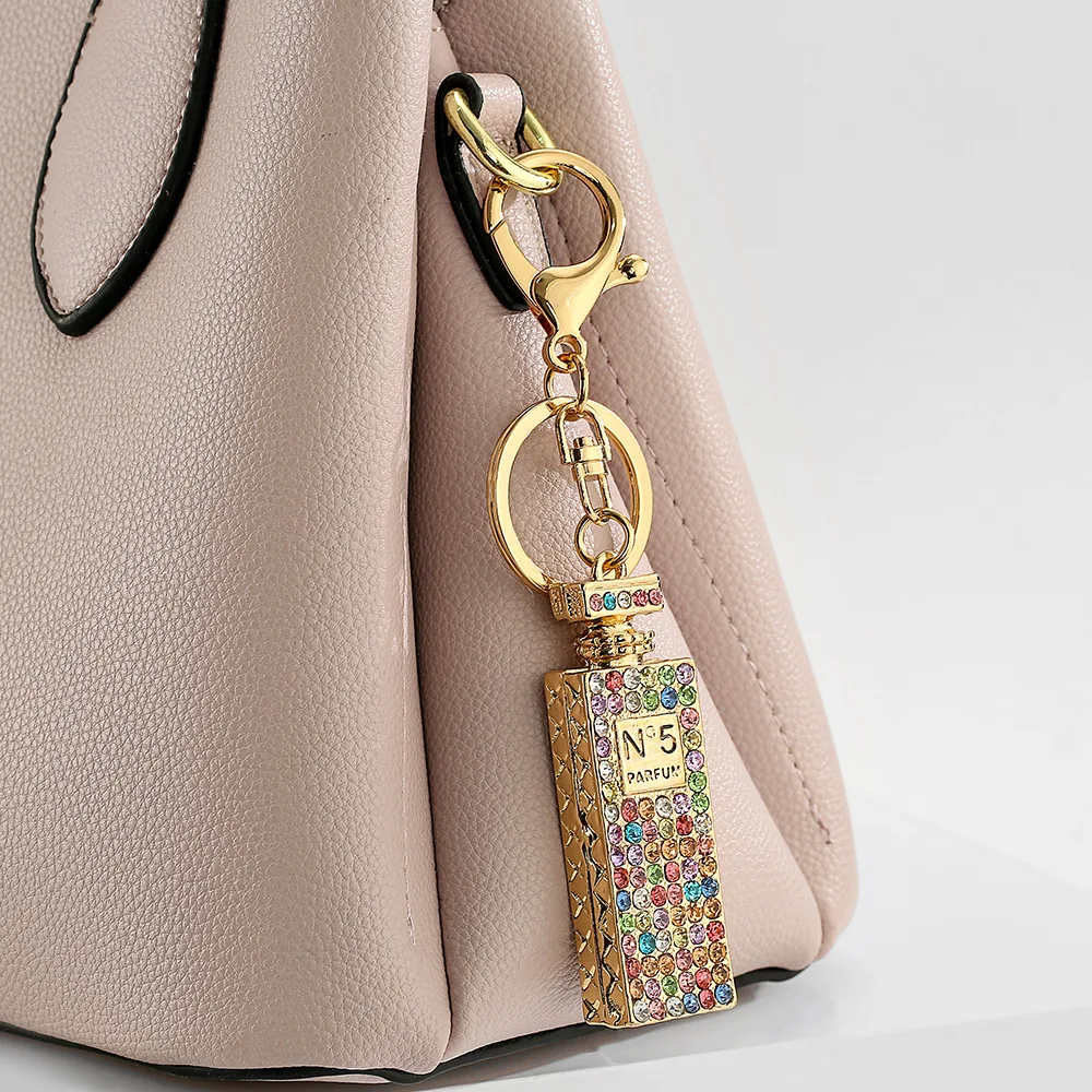 Разрывная подвеска 5 флаконов для духов металлическая пряжка ключа