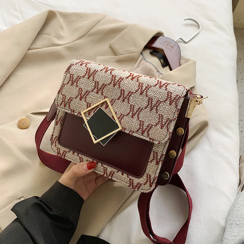 

2021 New Luxury Women's Handbags Messenger Bag Designers Crossbody Bags For Women PU Leather Female Shoulder Bag