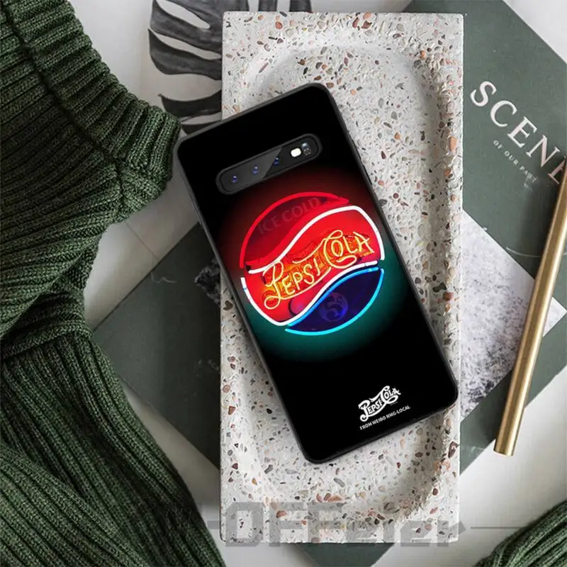 Модный чехол с логотипом Pepsis чехлы для samsung galaxy A10 A20 A30S A40 A50 A51 A70 A71 note 8 9 10 |