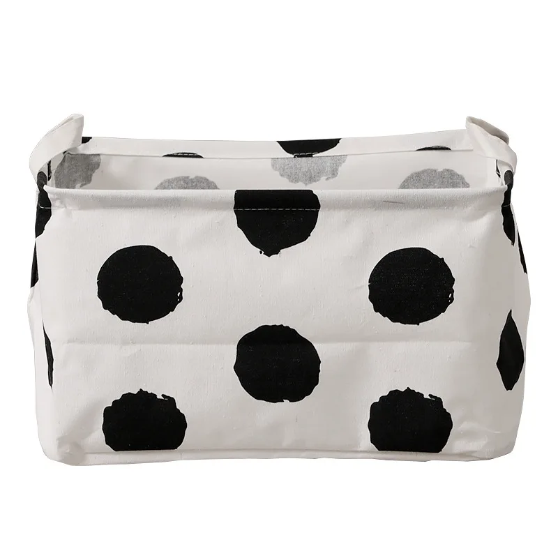 Складная корзина для хранения шкаф коробка игрушек тканевый контейнер