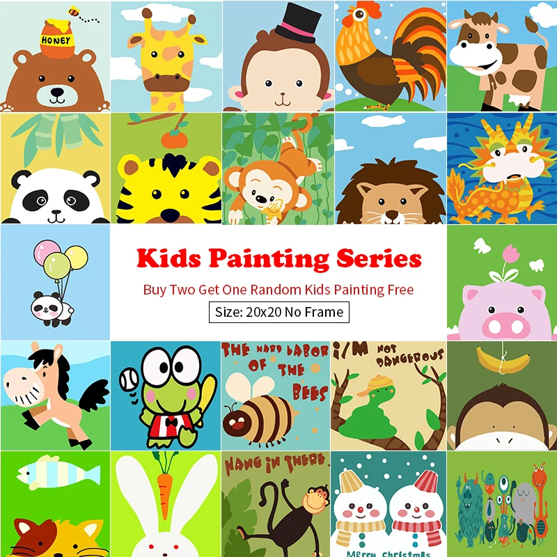 

40x50cm Frame DIY Painting By Numbers Kit Colorful Girls Series Wall Art Picture Canvas Painitng Handpainted For Artwork