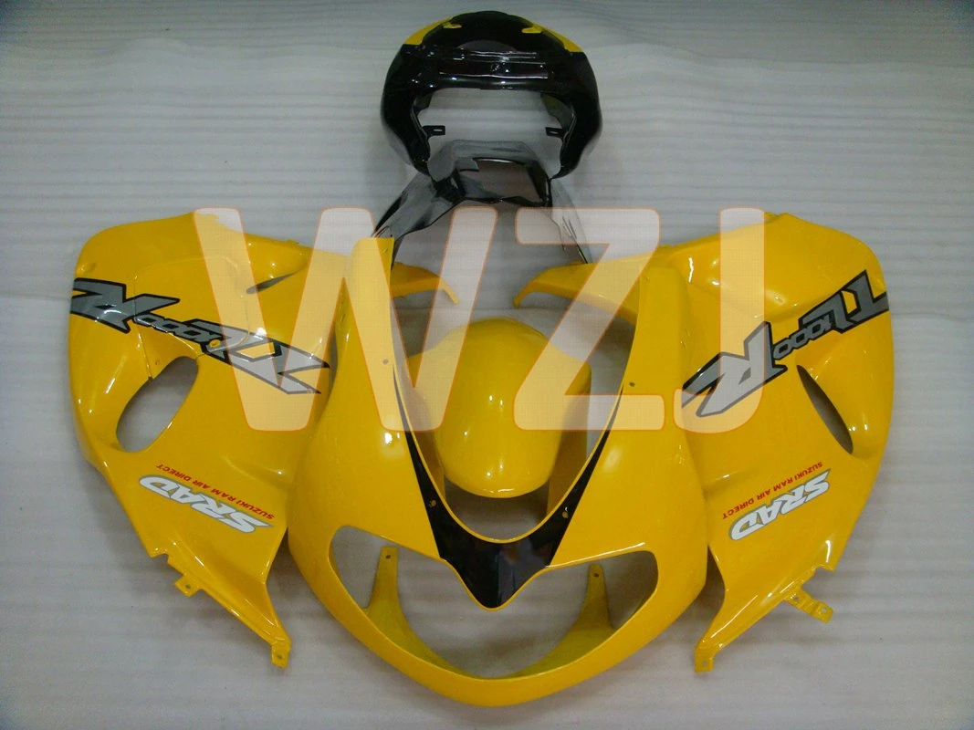 TL1000R 99 01 обтекатель Abs 2000 желто-черный для мотоцикла 1998 - 2002 обтекатели | Автомобили