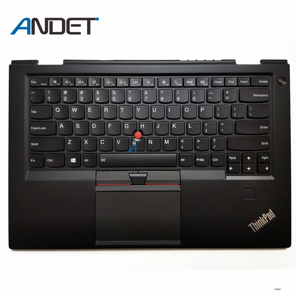 Новый оригинальный для lenovo ThinkPad X1 Carbon Gen 4th 2016 Упор рук верхний чехол клавиатура с