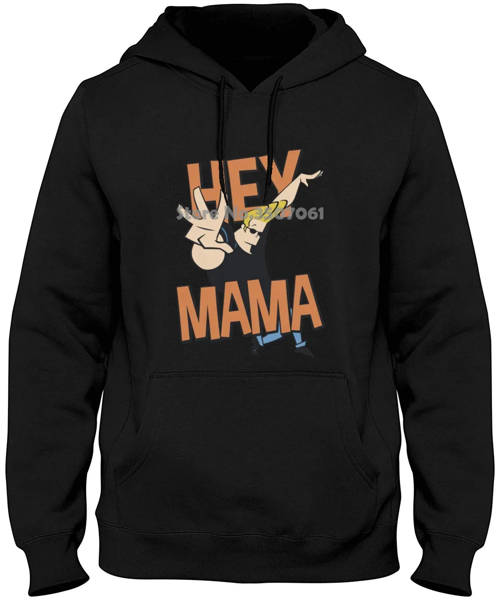 Скидка 100% хлопок для мужчин Джони Браво Youth Хей мама толстовки и