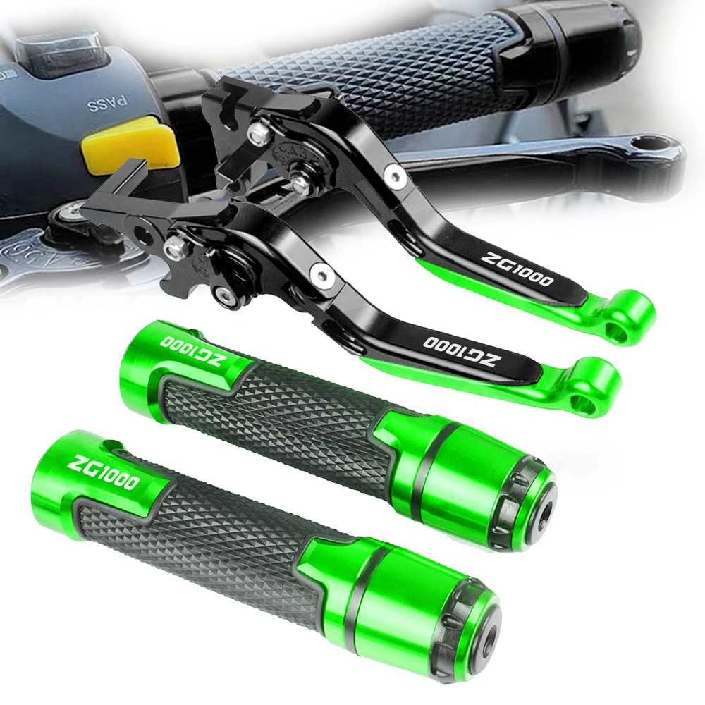 

Motorcycle Accessories Handle Grips HandBar End Brake Clutch Lever FOR KAWASAKI ZG1000 ZG 1000 CONCOURS 1992-2006 1993 1994 1995