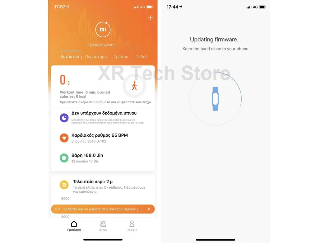 Xiaomi Mi Band 4 фитнес браслет, смарт браслет Miband 4 Фитнес-трекер Heart Rate 0,9" Цветной экран Bluetooth 5.0, глобальная версия