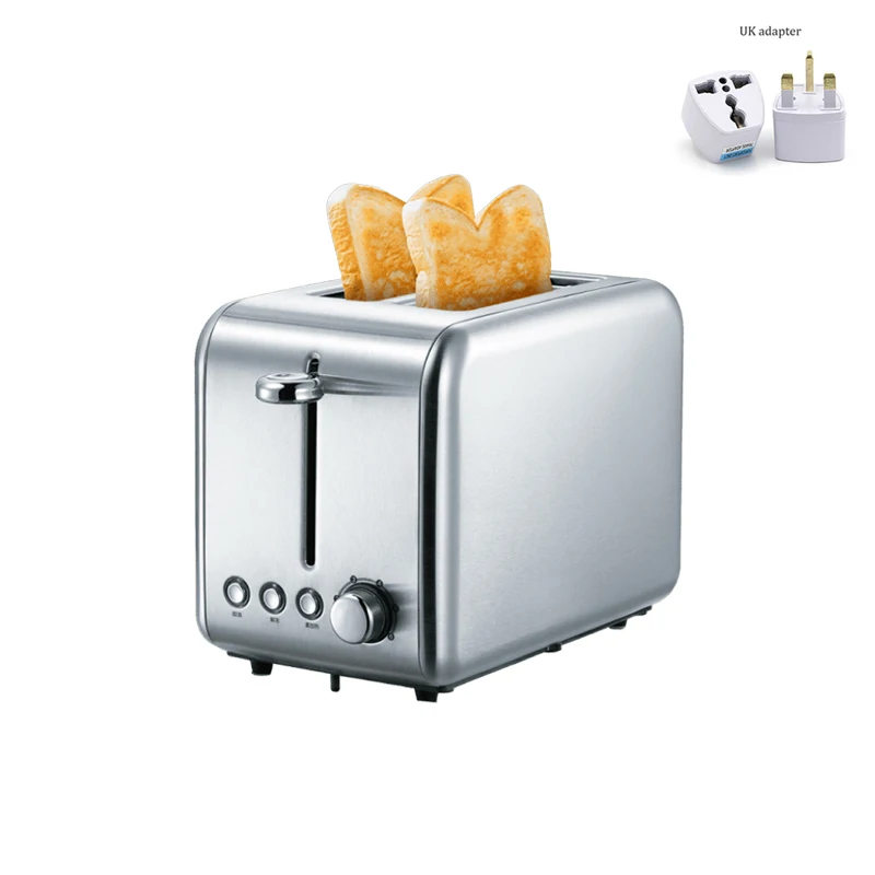 Add UK Adapter Xiaomi Deerma DEM-SL281 Электрический ароматический тостер для хлеба двухсторонняя печь для выпечки с одной кнопкой Кухонный для завтрака гриль-печь - Цвет: Add UK Adapter
