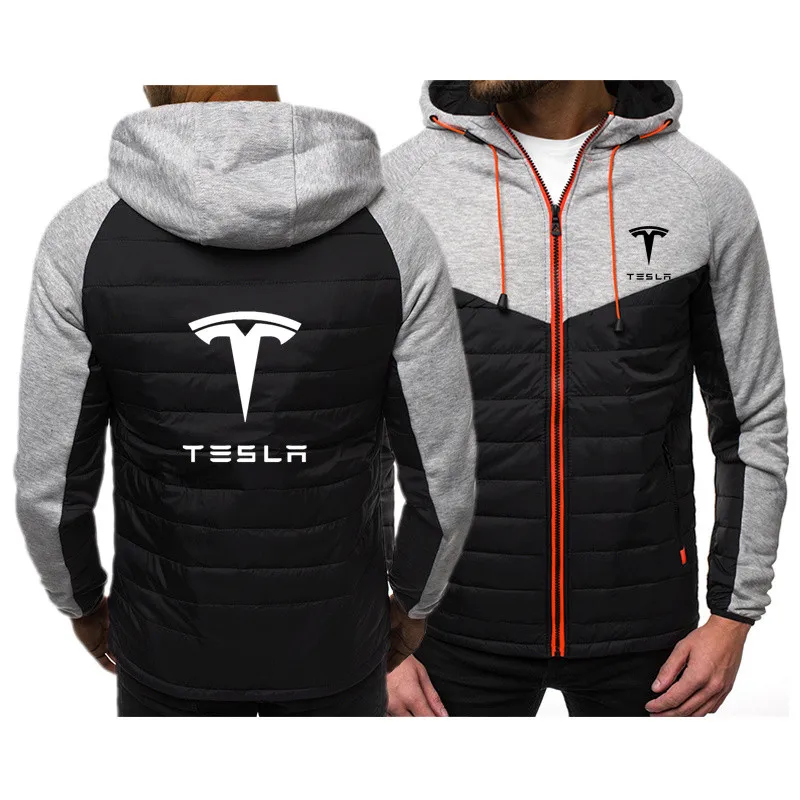 

2021 new hoodie sweatshirt men Tesla car logo sport Comfortable hoody printed men's clothing Pullovers Winter hoodies