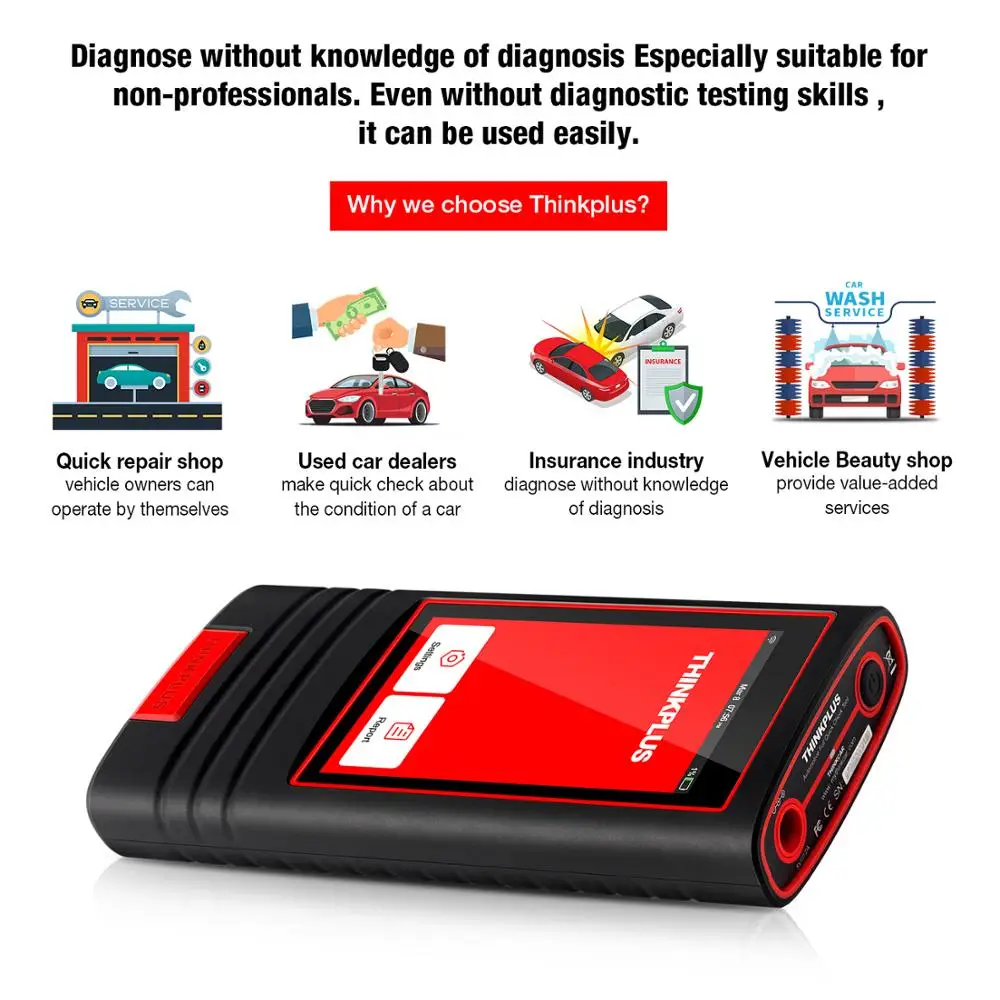 Thinkcar Thinkplus интеллектуальная Диагностика автомобиля автоматическая загрузка
