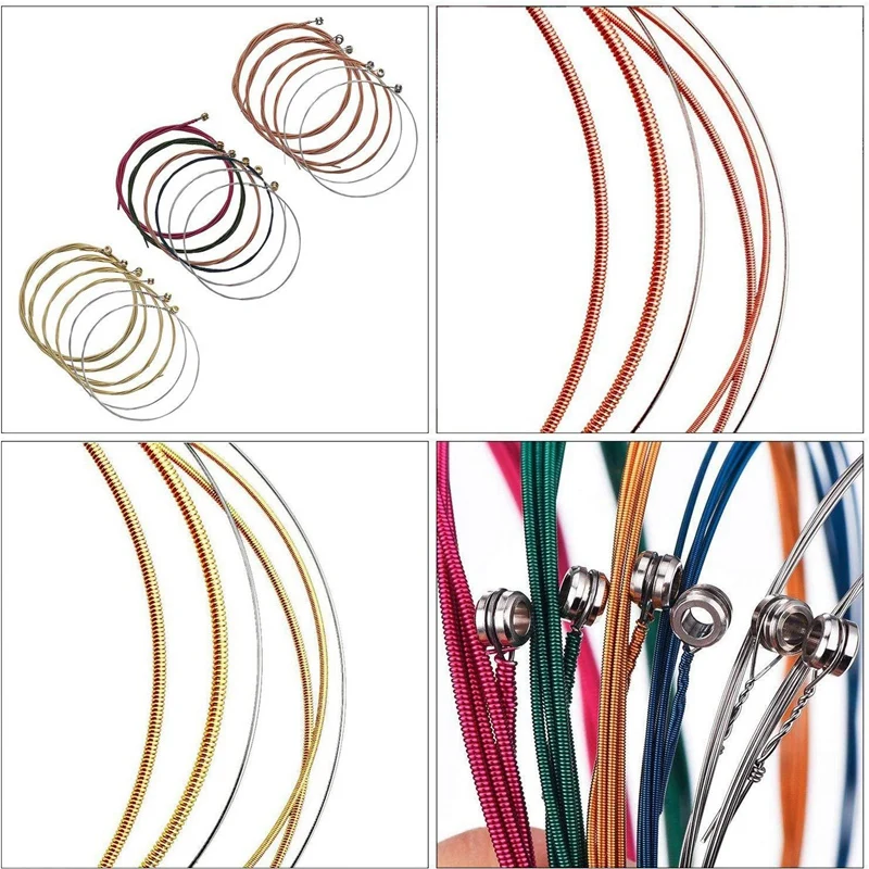 Набор аксессуаров для гитары 34 шт. включая гитарные медиаторы каподастр струны