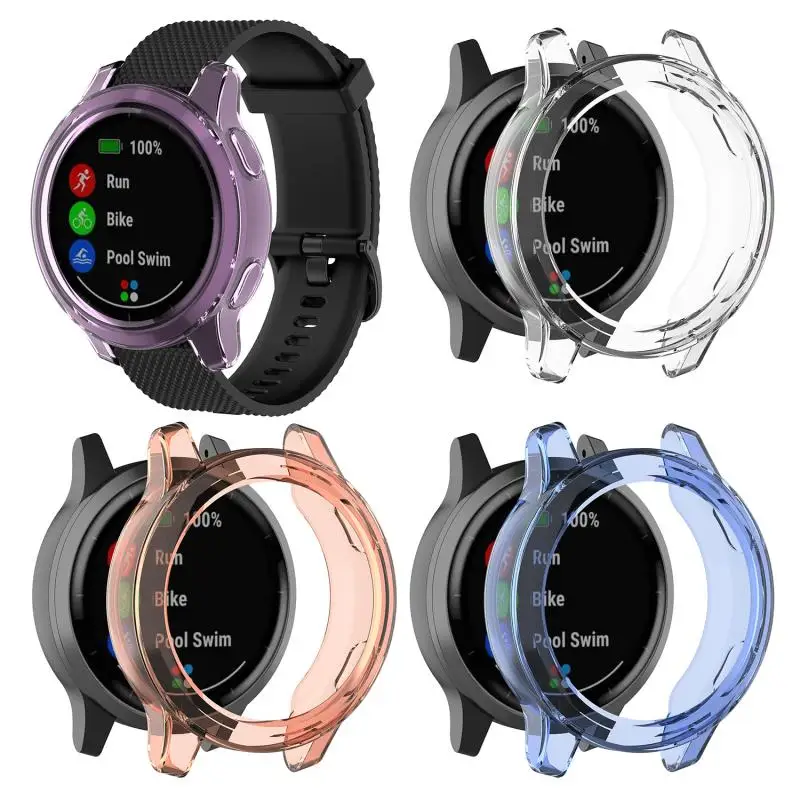 

Новый мягкий ТПУ защитный силиконовый чехол для смарт-часов Garmin Vivoactive 4 аксессуары защитный чехол Vivoactive