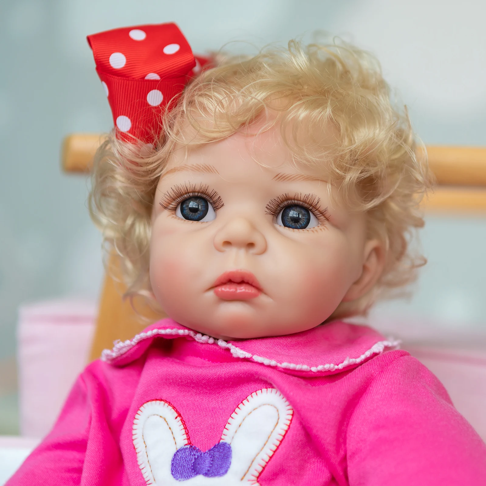 

55CM reborn toddler girl doll stuffed body soft silicone 0-3M real baby size bebe doll reborn children gift play house toys