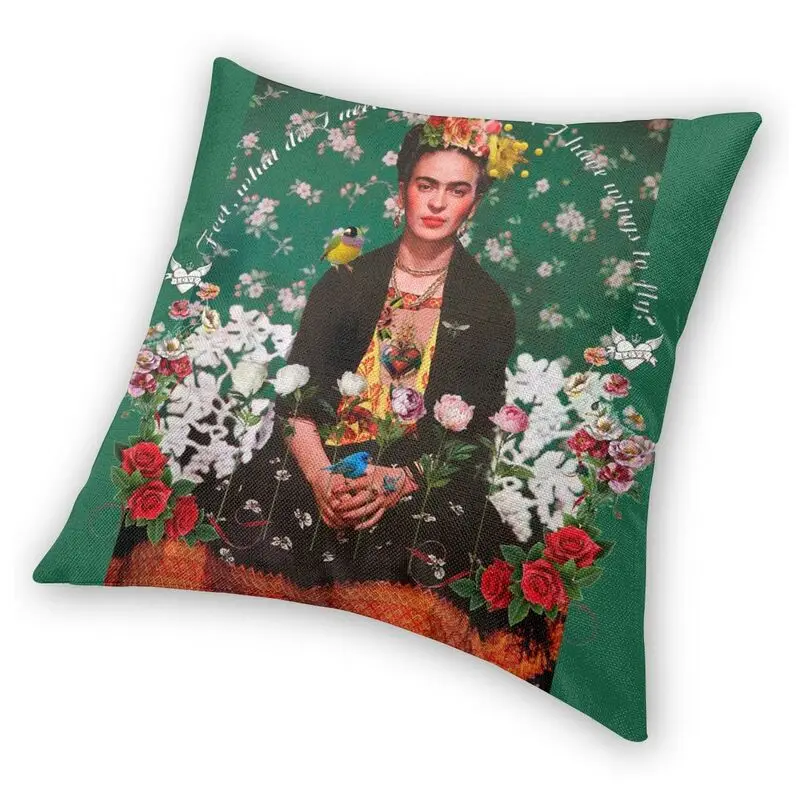 Мексиканский Чехол-Подушка с цветочным рисунком домашний декор крылья для