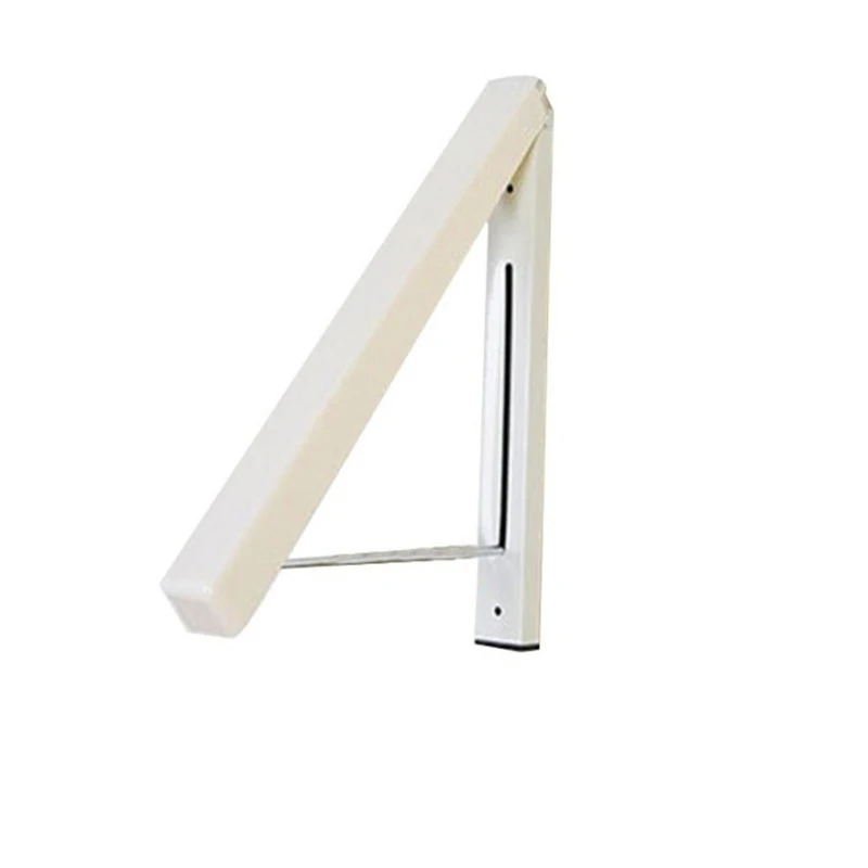 Wall Mounted Clothes Airer Washing Line Coat Shirt Dryer Folding/Pull Out Wall Hanger Space Saving Clothes Cupboard Storage Or