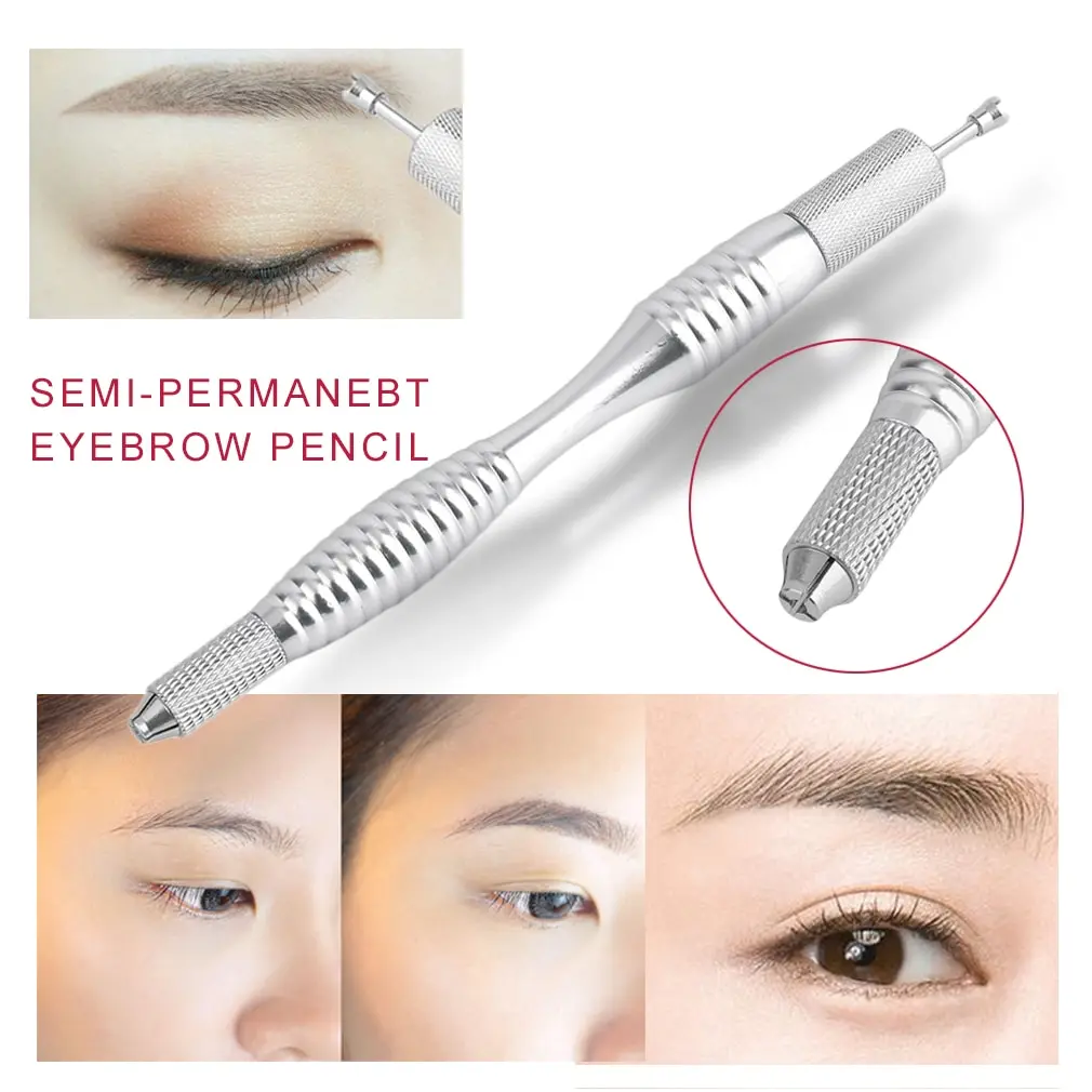

Professional Eyebrow Tattoo Microblading Needle Pen Semi Permanent Fog Eyebrow Lip Cosmetics Tool Eyebrow Tattoo Equipment