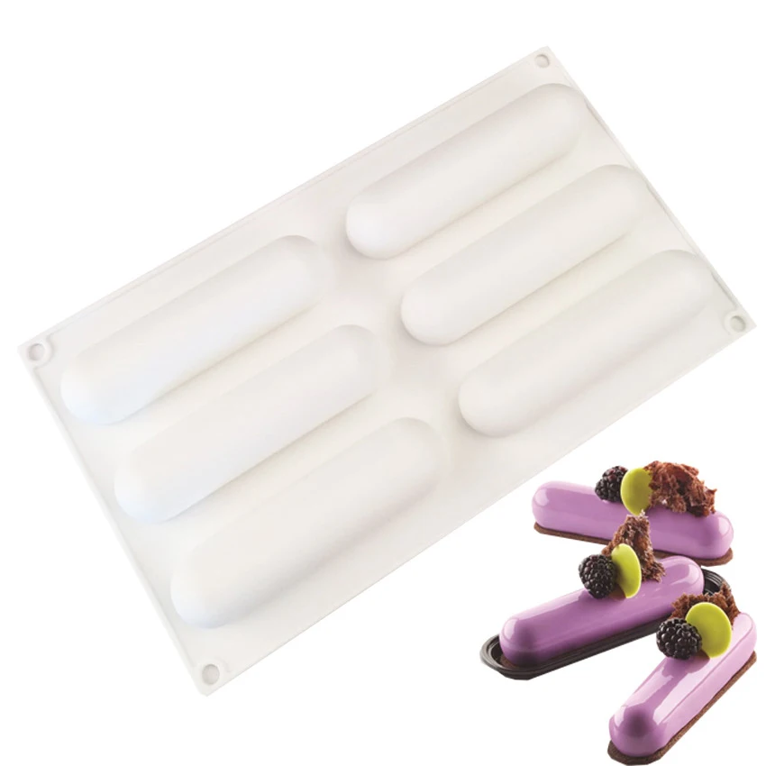 Длинная полоса печенье в виде пальцев французский десерт силиконовая форма для