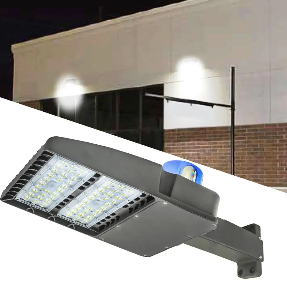 Светодиодный фсветильник светильник для парковки с фотоэлементом 300 Вт 200 100-277 В
