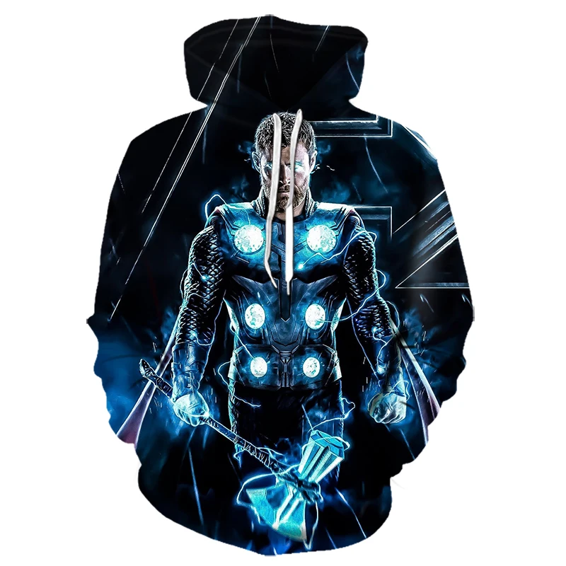 3D принт фильма мстители эндгейм квантовое царство Толстовка Advanced 4 Tech супергерой