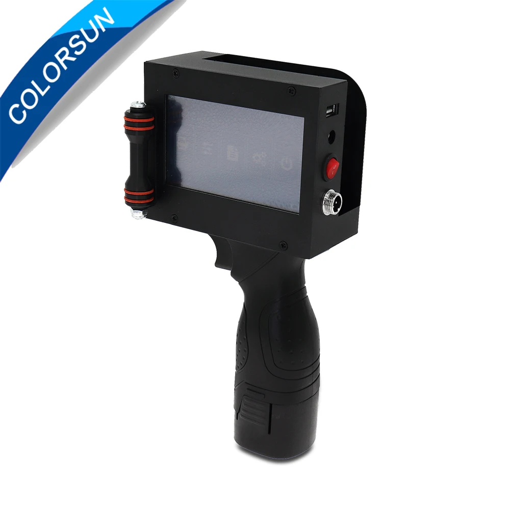 Портативный 25 4 мм ручной Интеллектуальный принтер сенсорный экран струйный