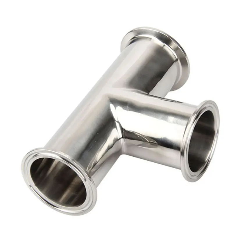 1 5 "38 мм санитарно Tri Clamp Наконечник 3 пути тройник SS304 Нержавеющая сталь|stainless steel