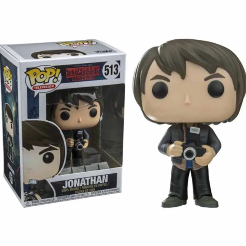 Экшн-фигурки Funko pop очень странные дела одиннадцать демогрон Хоппер Джонатан