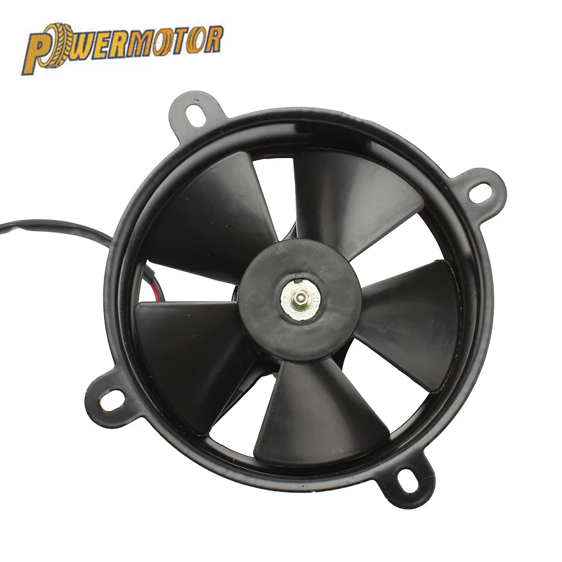 

Motorcycle Universal Cooling Fan Radiator DC Cooler Power Fan Fit For 200-250cc Water-cooled Engine ATV Quad Go-kart Motocross