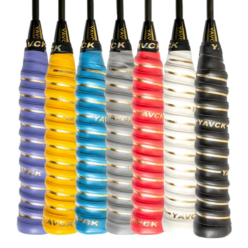 

1 Pcs Grip Tape Anti-slip PU Absorb Sweat Racket Tape Handle Grip Tennis Badminton Squash Band Headbands Sweat Band 110cm