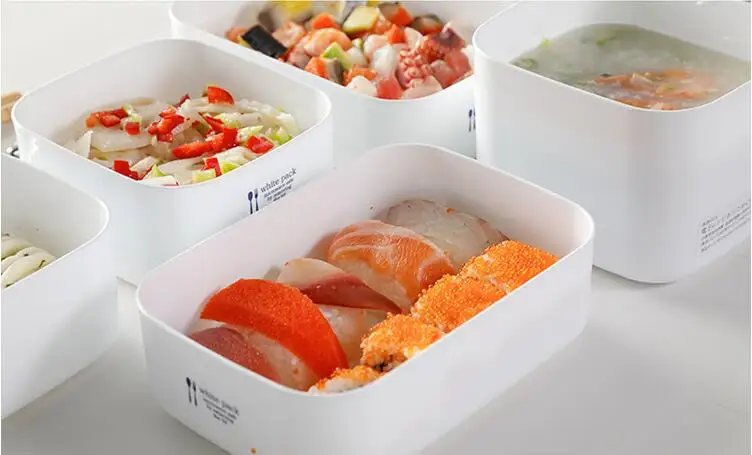 Многофункциональная коробка для хранения продуктов, контейнер для хранения продуктов, Ланч-бокс для хранения холодных и жаростойких, экологически чистых