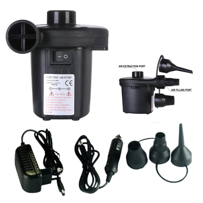 Электрический воздушный насос 220 в 12 В автомобильный компрессор