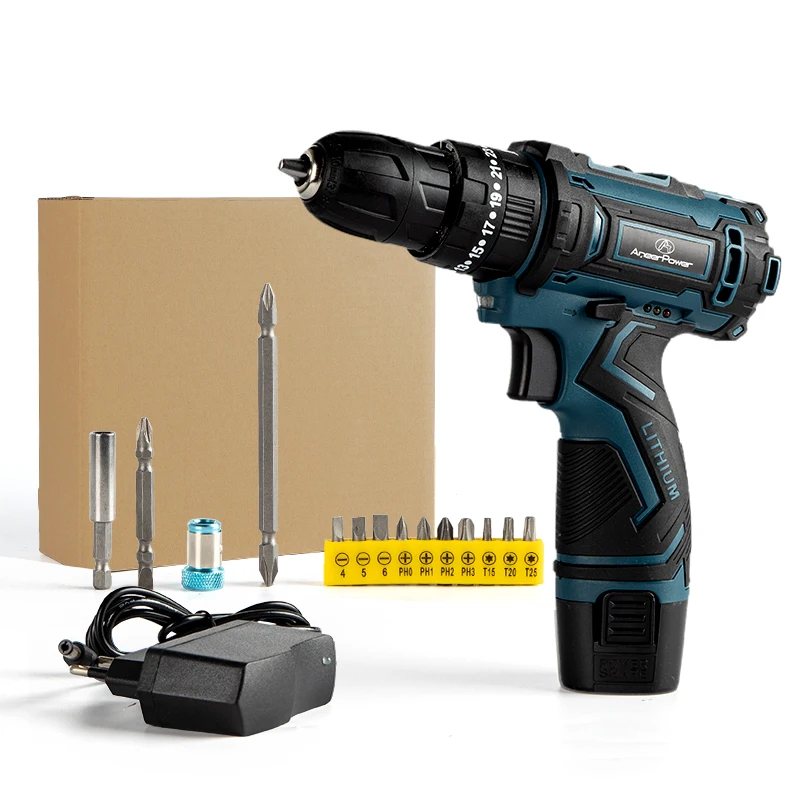 

Аккумуляторный шуруповерт ANEERPOWER 12В