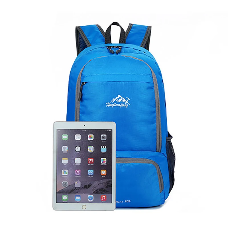 Новый Уличный рюкзак для мужчин и женщин модели сумок сверхлегкая складная сумка