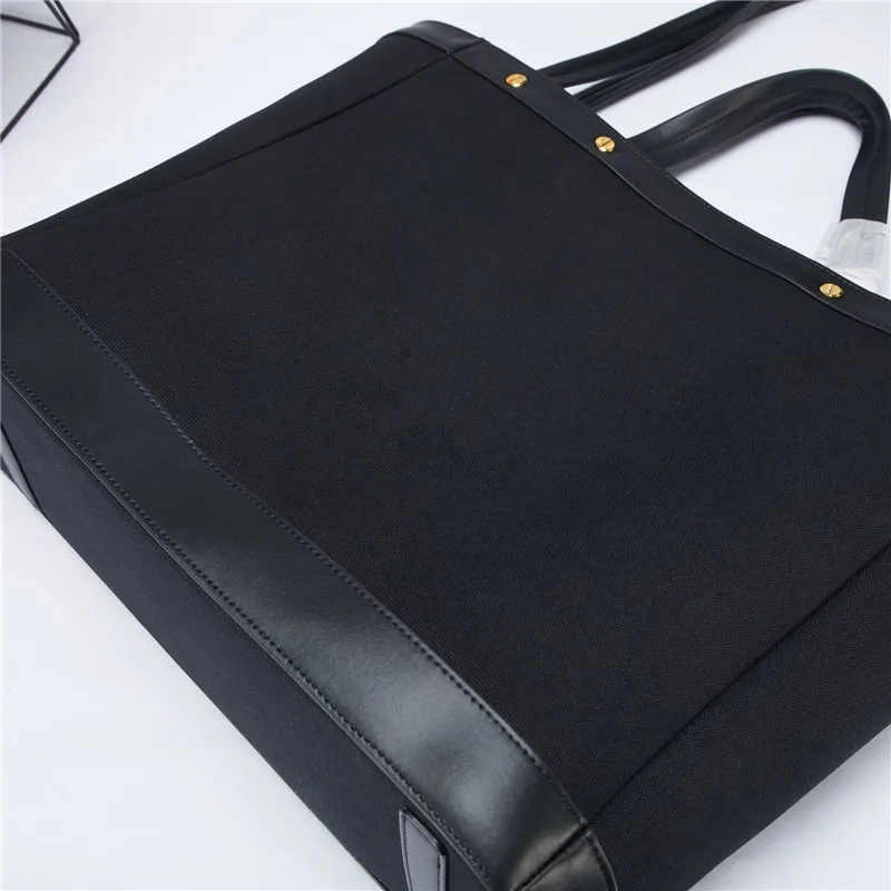 

New fashion lady shopping bag handbag simple one shoulder large capacity canvas tote bag female messenger shoulder bag women bag