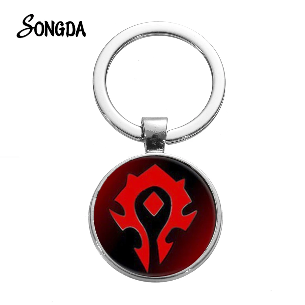 Новейшая модель Лидер продаж брелок с рисунком из игры 4 стиля Винтаж Horde The Alliance