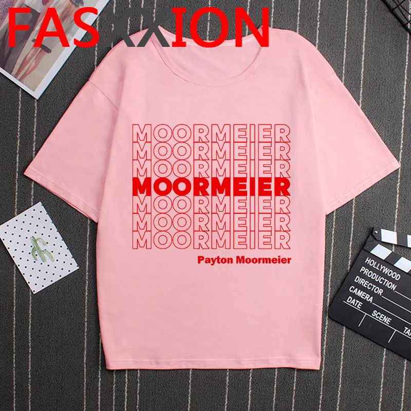 Payton Moormeier футболка для женщин/мужчин Harajuku Grunge Эстетическая Ulzzang забавная Kawaii