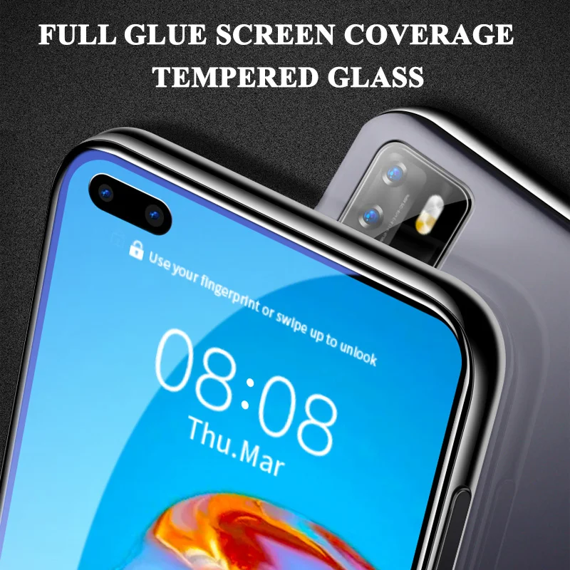 Закаленное стекло 9D с полным покрытием для Huawei Honor 10 10i 20i 20 Pro P20 P30 P40 Lite E защита