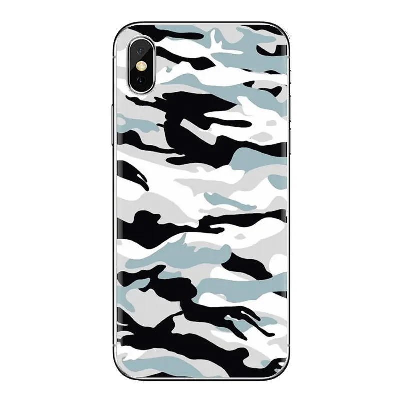 Soft Transparent Cases Covers Army Camo Camouflage For Samsung Galaxy J1 J2 J3 J4 J5 J6 J7 J8 Plus 2018 Prime 2015 2016 2017 |