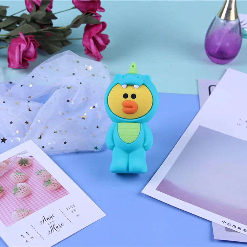 AB10 Мини-кошелек с 3D рисунком из силикагеля для монет, милый женский маленький кошелек, сумка для девочек, детский подарок, брелок, сумки, косметичка для хранения - Цвет: AB10