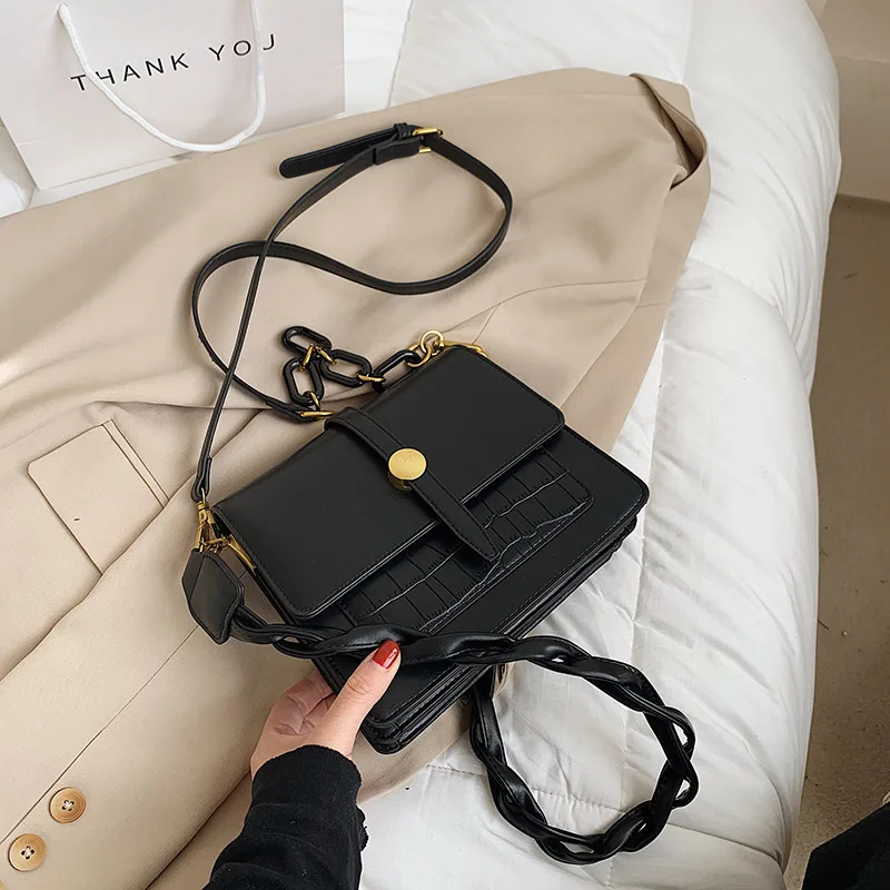 

Fashion Womens Handbags Design Women's 2021 New Fashionable Square Versatile Portable Messenger Bag Purses