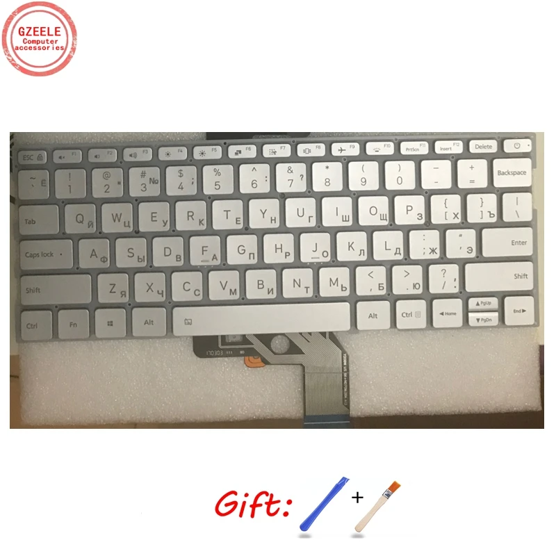 Русская клавиатура для Xiaomi MI Air 13 3 дюйма 9z. Nd7b. 001 MK10000005761 490.09U07.0D01 RU подсветка TM1604