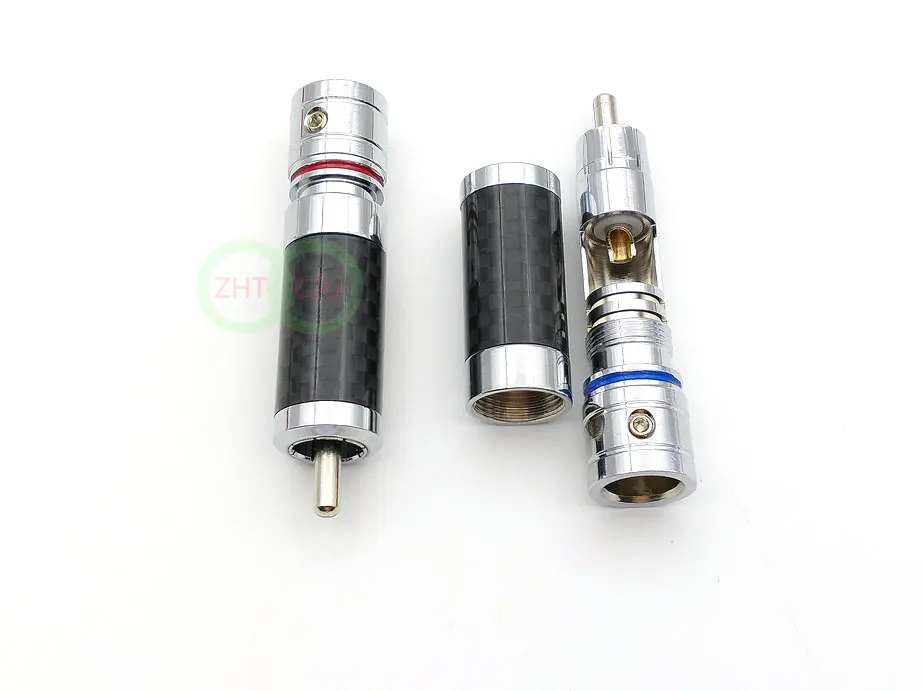 8pcs lot high quality BRASS Audiophile Eutectic Rhodium Plated RCA Plug Solder | Обустройство дома