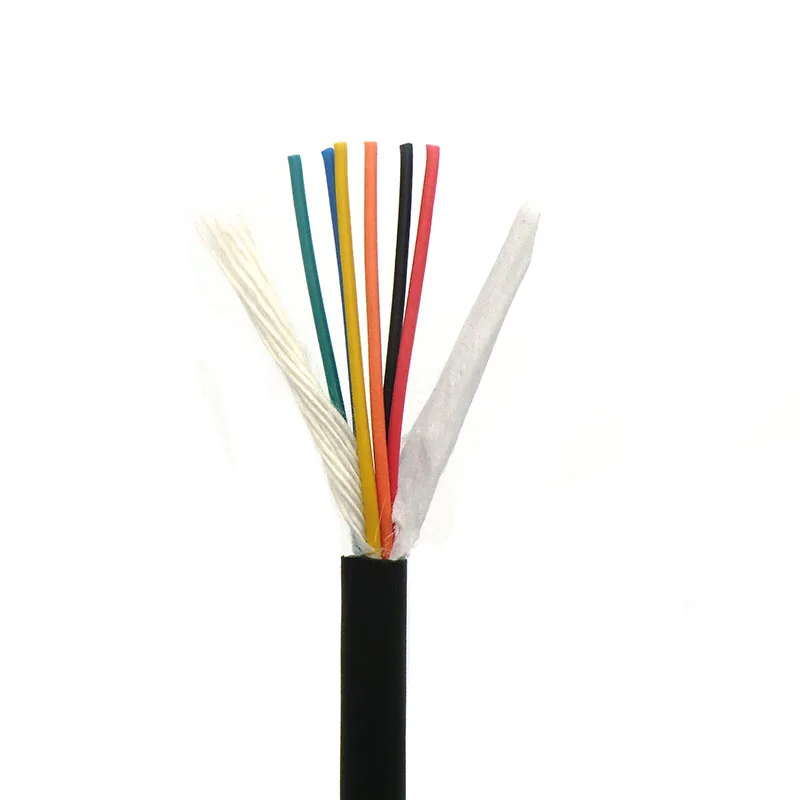 Гибкий управляющий провод 6 ядер 0 14 2 3 мм 26awg 24awg 22awg луженая медь мягче чем кабель