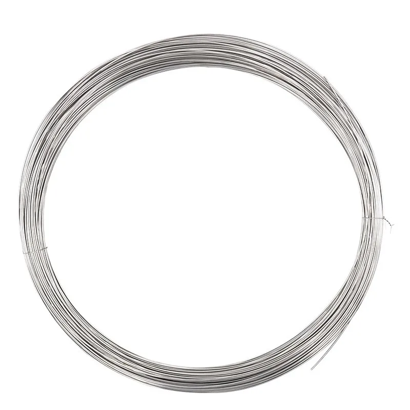 Squid hook Fishing line raw materials 304 stainless steel wire 0.1-3mm 20m 100m Hard & Soft Multifunction accessories Jig assist