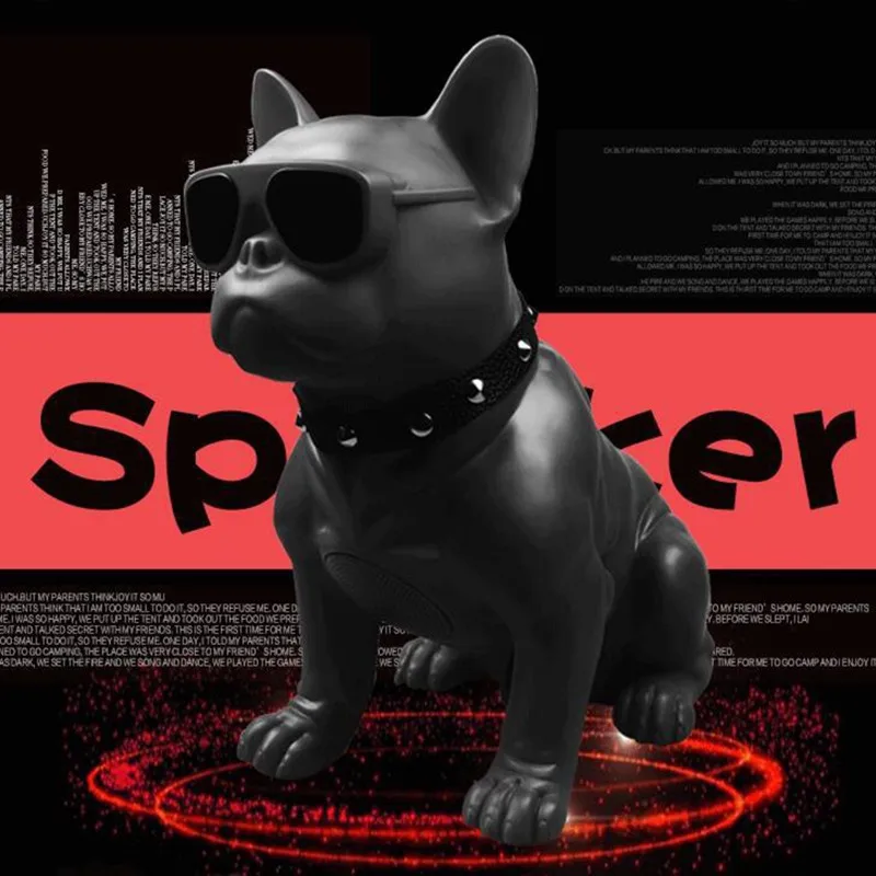 Портативный бульдог Bluetooth динамик беспроводной U диск aux TF карта MP3 плеер большой стерео сабвуфер воспроизведения музыки компьютер аудио