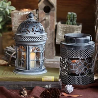 metal antique decorative candle lantern