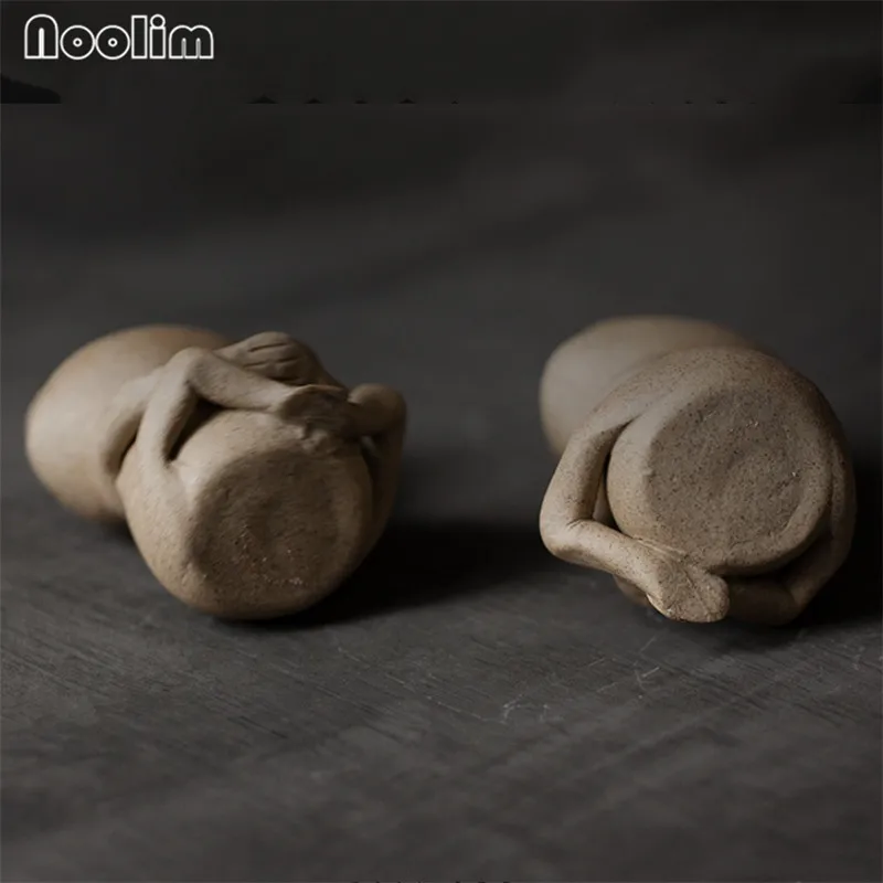 Керамическая курильница ручной работы в виде маленькой лягушки мини животного