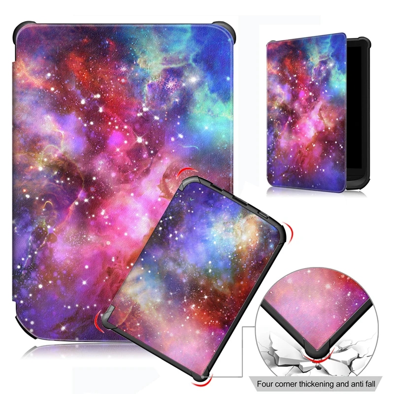 6-дюймовый чехол для Pocketbook 616/627/632 Plus Aqua/633/628/606/color/Touch Lux 4/5/Basic 2/Touch HD 3 ограниченная