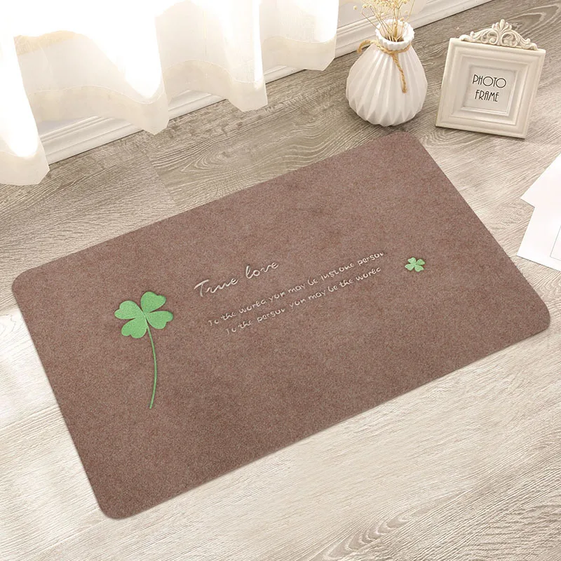 80*120 внутренний Супер поглощающий дверной коврик для входной двери латексная