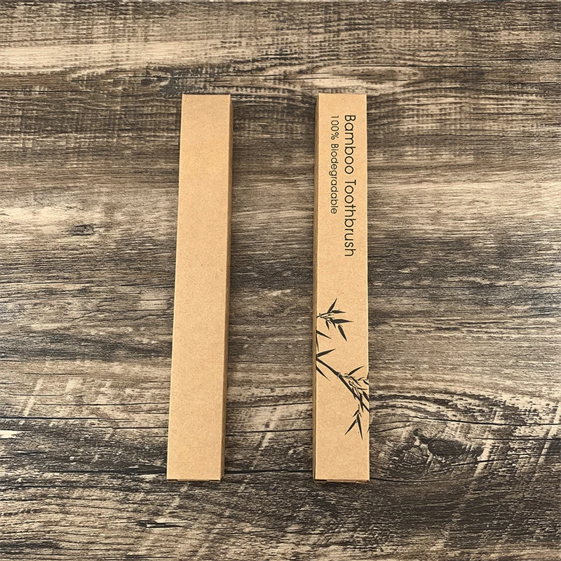 

5 Pieces Bamboo Toothbrush Natural Soft Bristle Toothbrush Wooden Toothbrushes Natural Organic Travel Toothbrush BPA-Free