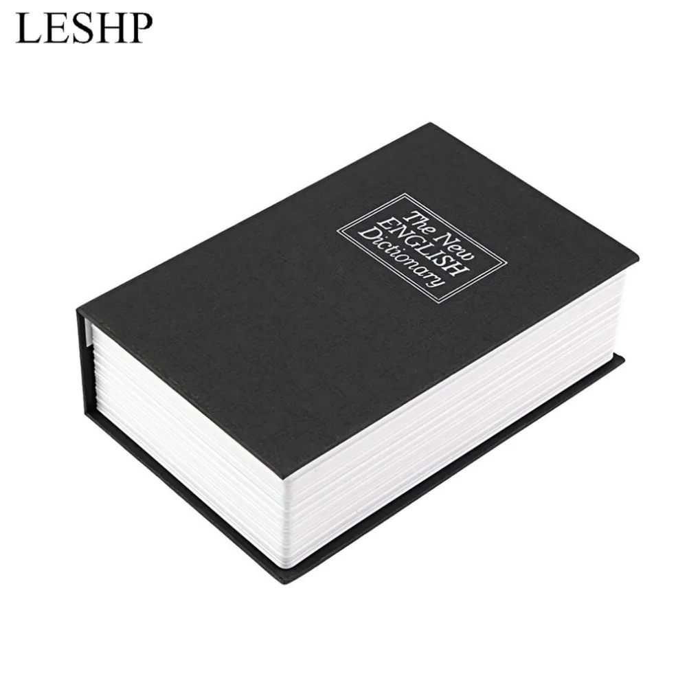 

Modern Simulation Dictionary Secret Book Hidden Security Safety Lock Cash Money Jewelry Cabinet Size Book Case Storage Box